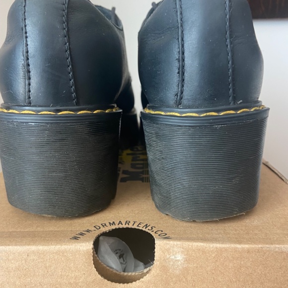 Dr Martens Platform Tie Shriver-Low Black - Picture 3 of 11